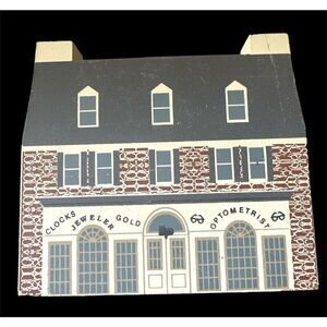 The Cat's Meow 1991 Jeweler Optometrist Clocks Series IX Faline 94